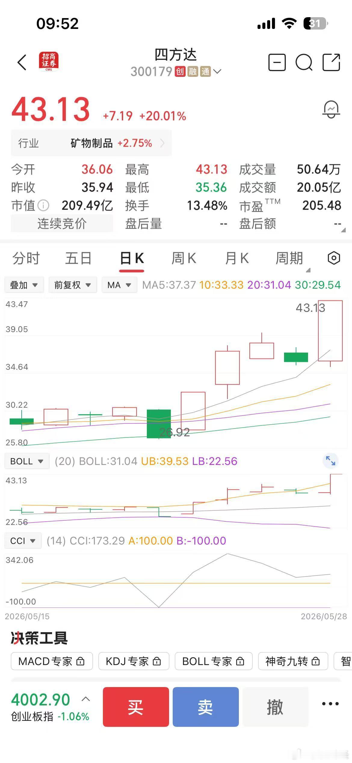 刚上完车，刷牙洗脸出来，两支就涨停了，还没反应过来
