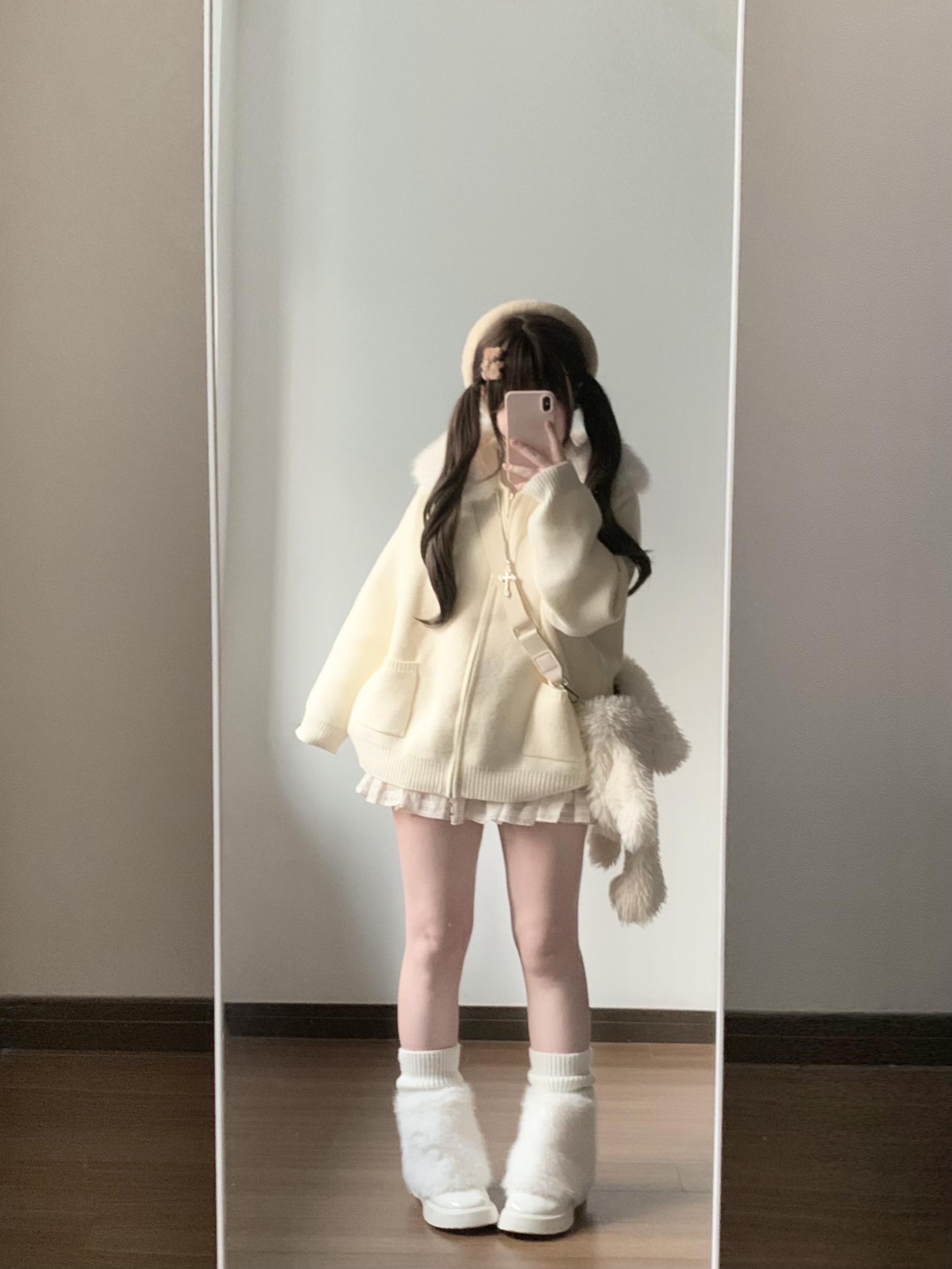 秋冬好适合穿白色！