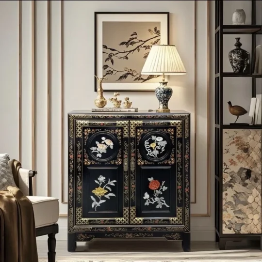 大漆柜+百宝嵌，把国风雅韵带回家