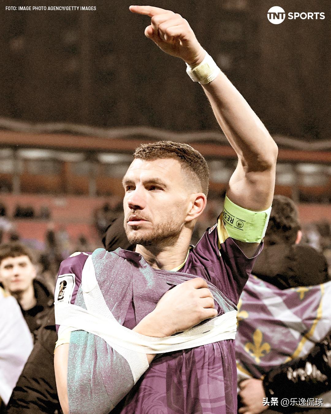 全网都在为意大利无缘世界杯惋惜之时，也请为波黑球员和老将哲科欢呼庆祝。
40岁哲