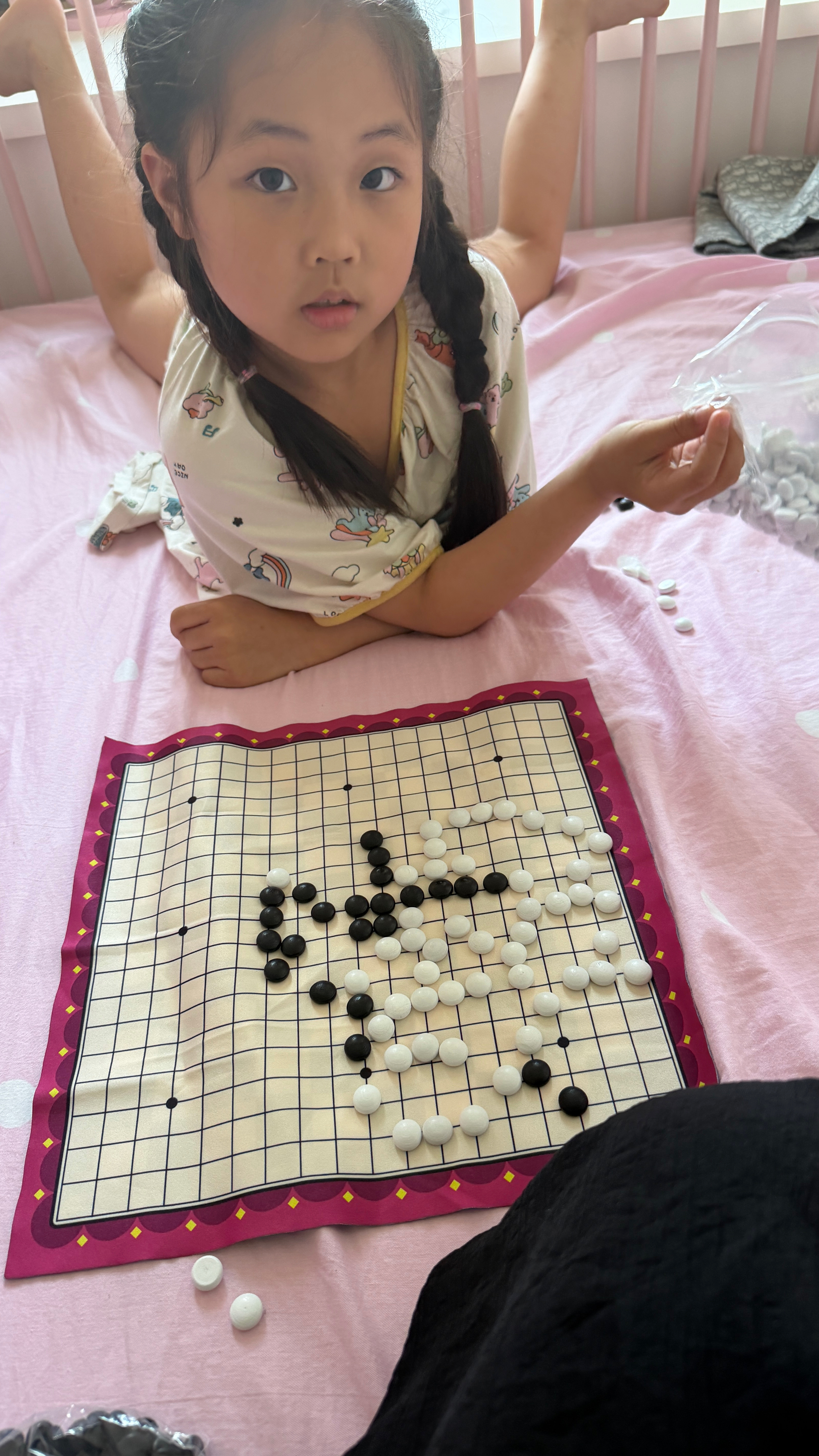 围棋下不过希希。