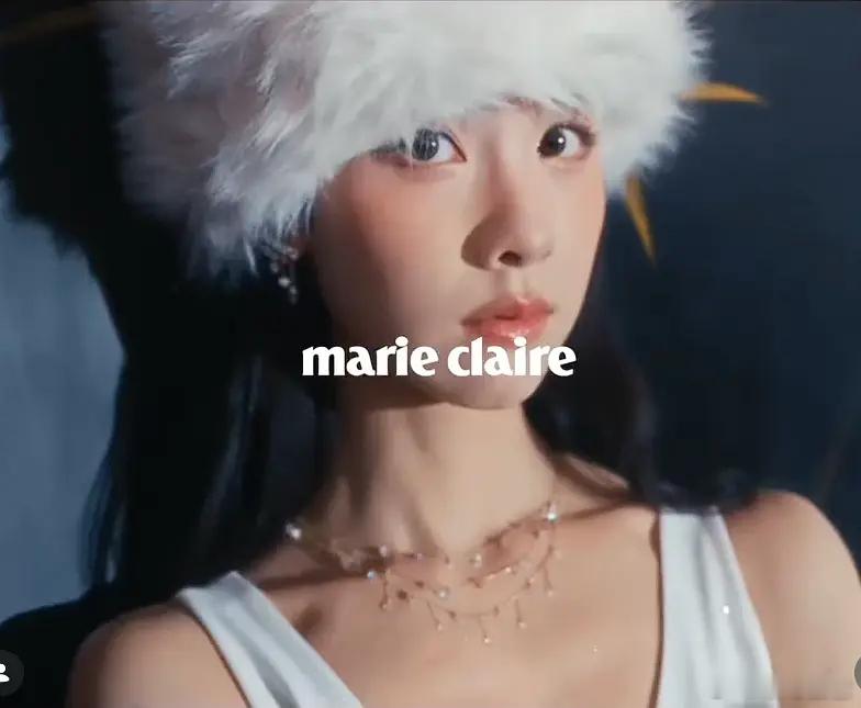 陈都灵新杂志物料第一张完全女团门面贵卡的级别 