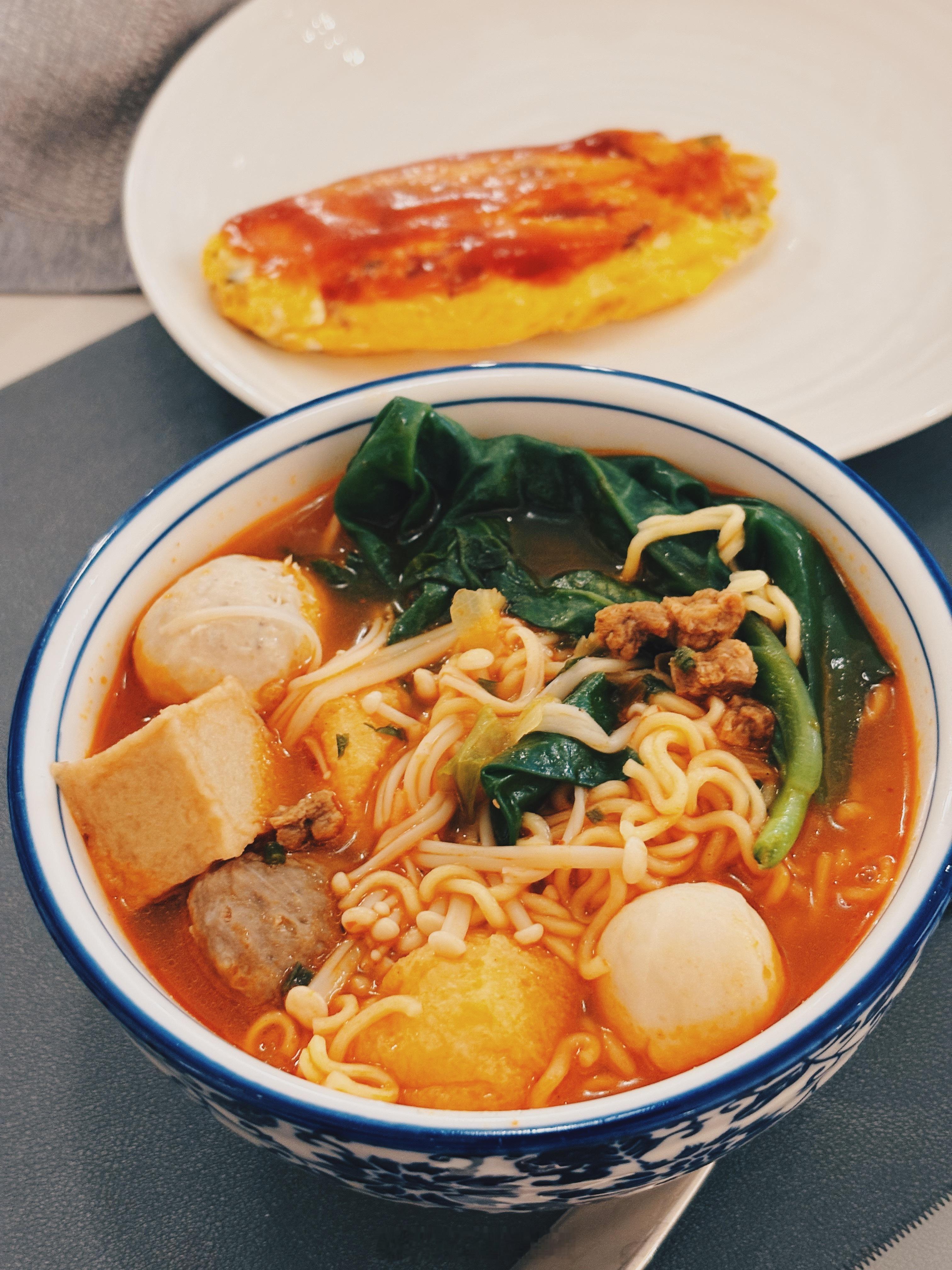 酒店泡面煮的也太好了！ 