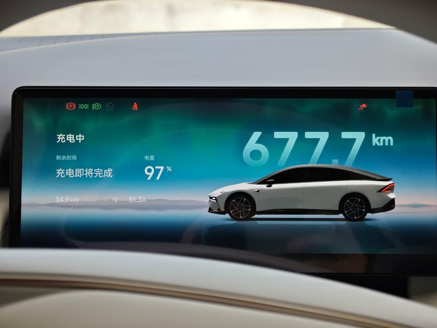 小鹏p7+在120kw的充电桩表现如何？Soc 5%-92%直接拉到120kw，