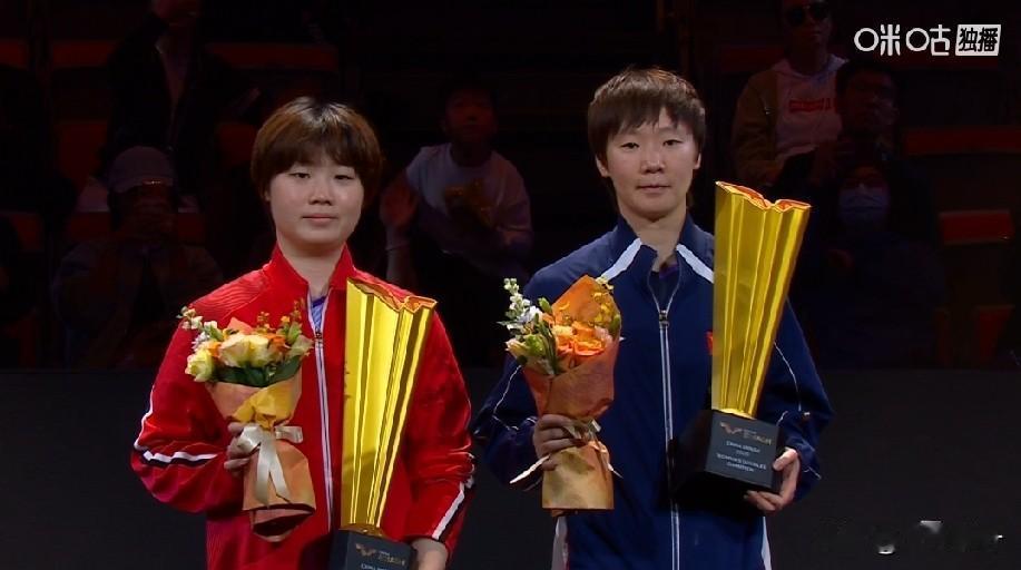 国乒第一块金牌诞生了！女双王曼昱/蒯曼3:1战胜了日本的张本美和/早田希娜，获得