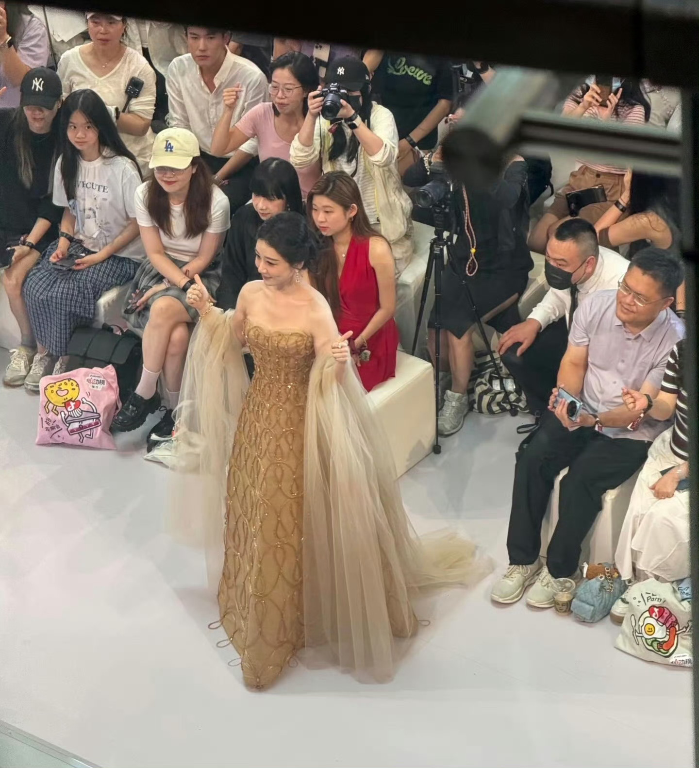 杨紫视后第一个线下活动造型好漂亮的视后杨紫