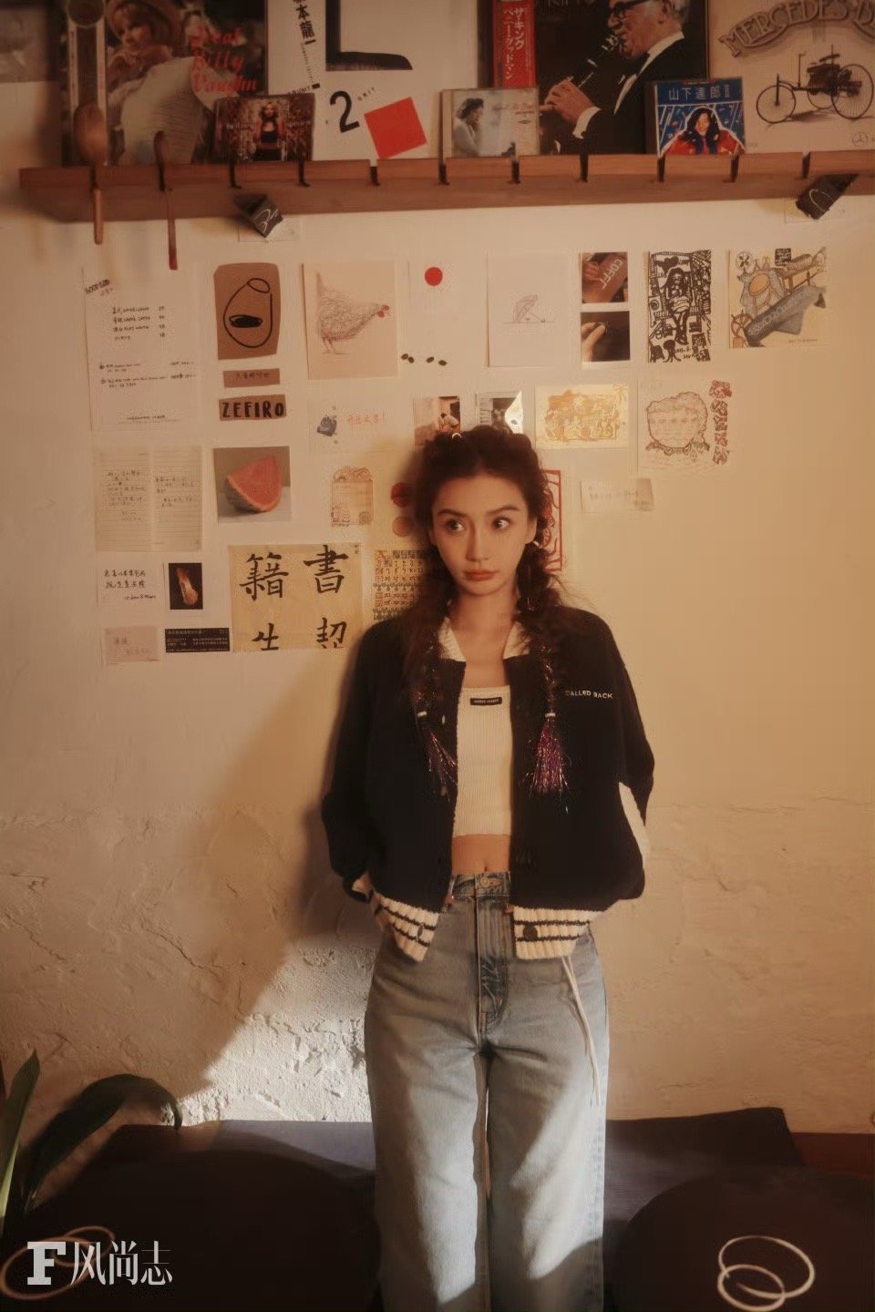 Angelababy风尚志杂志预热大片来了希望成片会好看吧。 ​​​