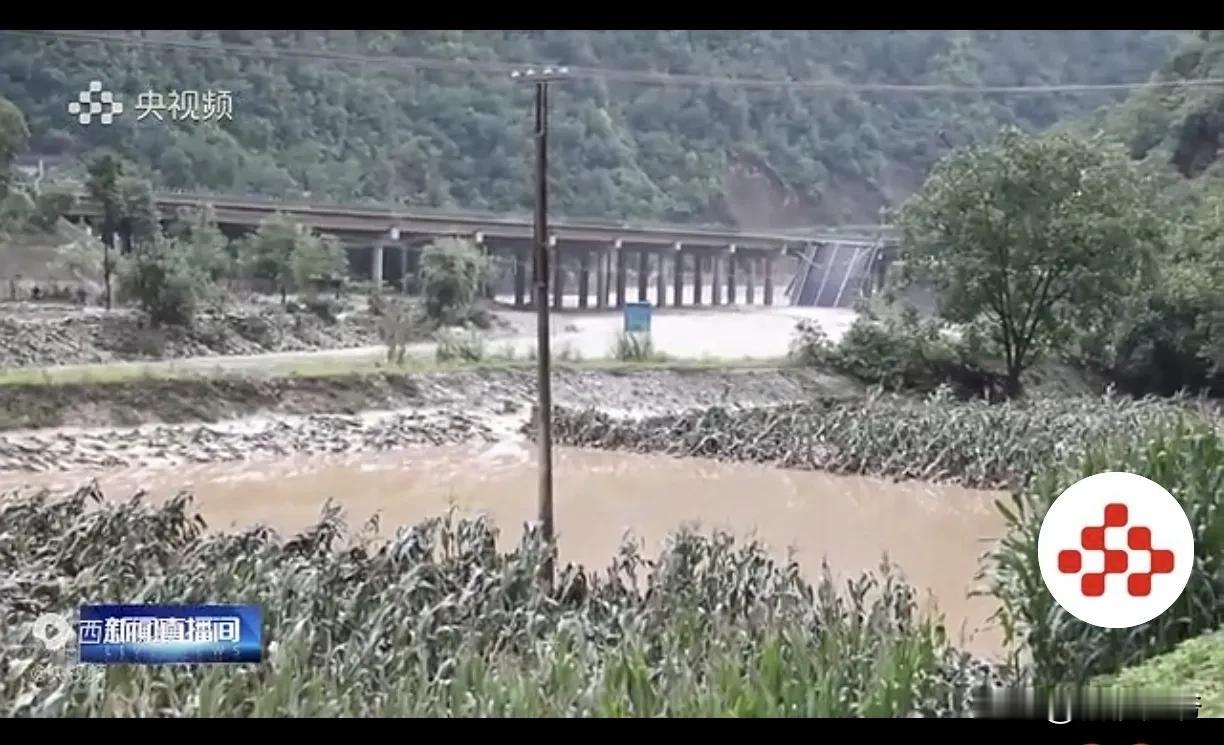 又发生高速路塌方！
根据央视新闻7月20日报道，7月19日20时40分左右，陕西