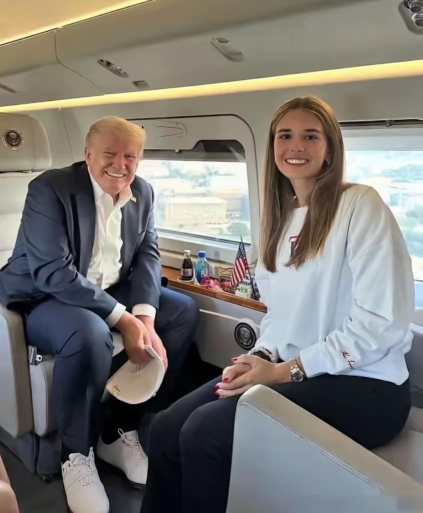 特朗普的孙女凯·麦迪逊·特朗普真是个“流量达人”。才18岁的她，在社交媒体上超活