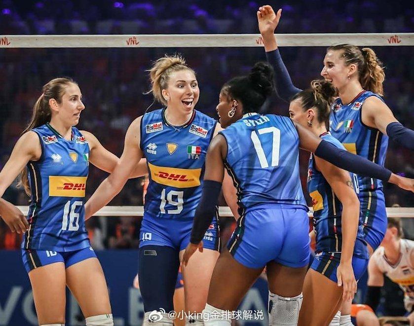 意大利女排 2026年国家联赛（VNL）大名单【二传：坎比、奥罗、艾兹、博内利、