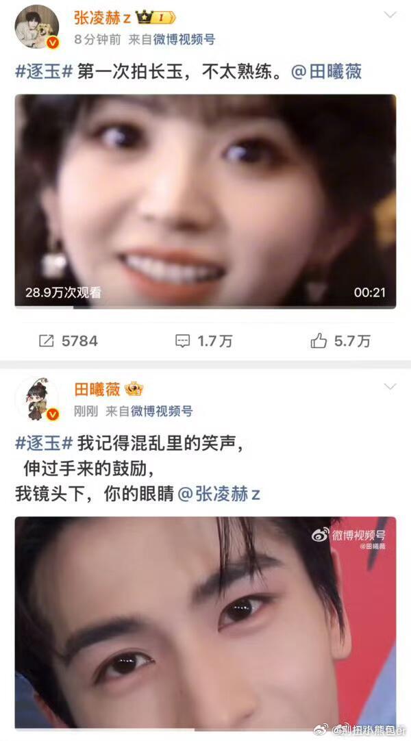 仇二代就这么开始大麦特麦张凌赫田曦薇DV互拍 来了哈哈哈哈仇二代就这样开始大麦特