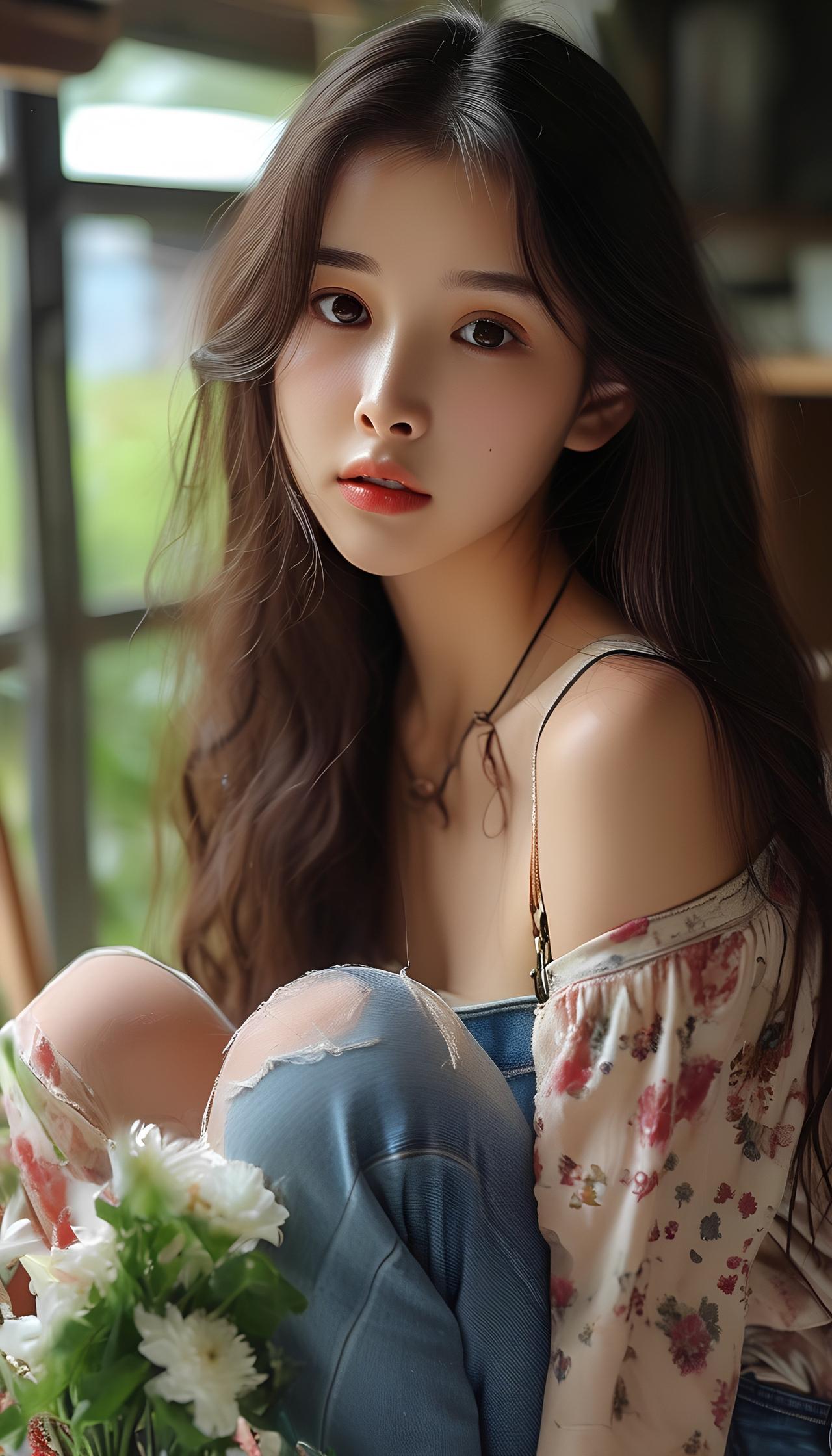 #清纯甜美