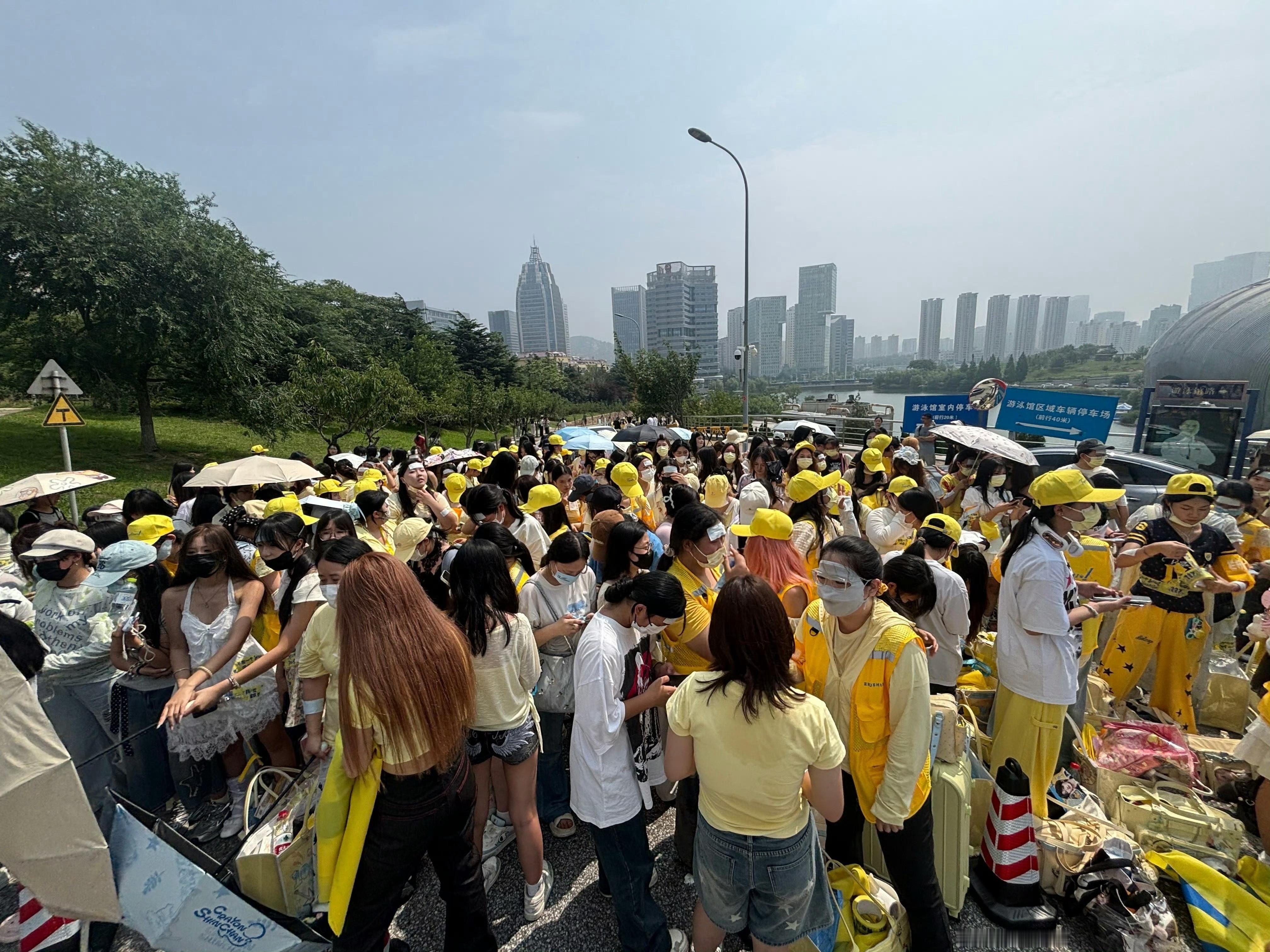 朱志鑫苏新皓青岛演唱会人气。。 