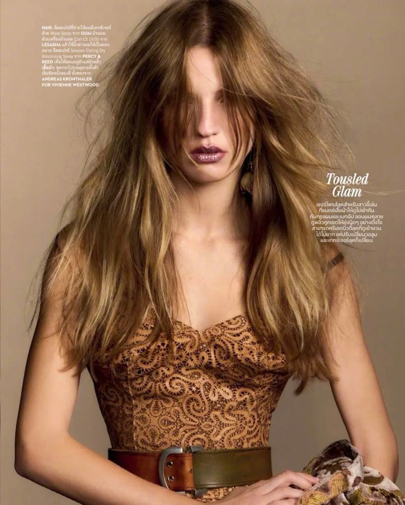 Vogue Thailand May 2026  泰国版的美发专题  模特: C