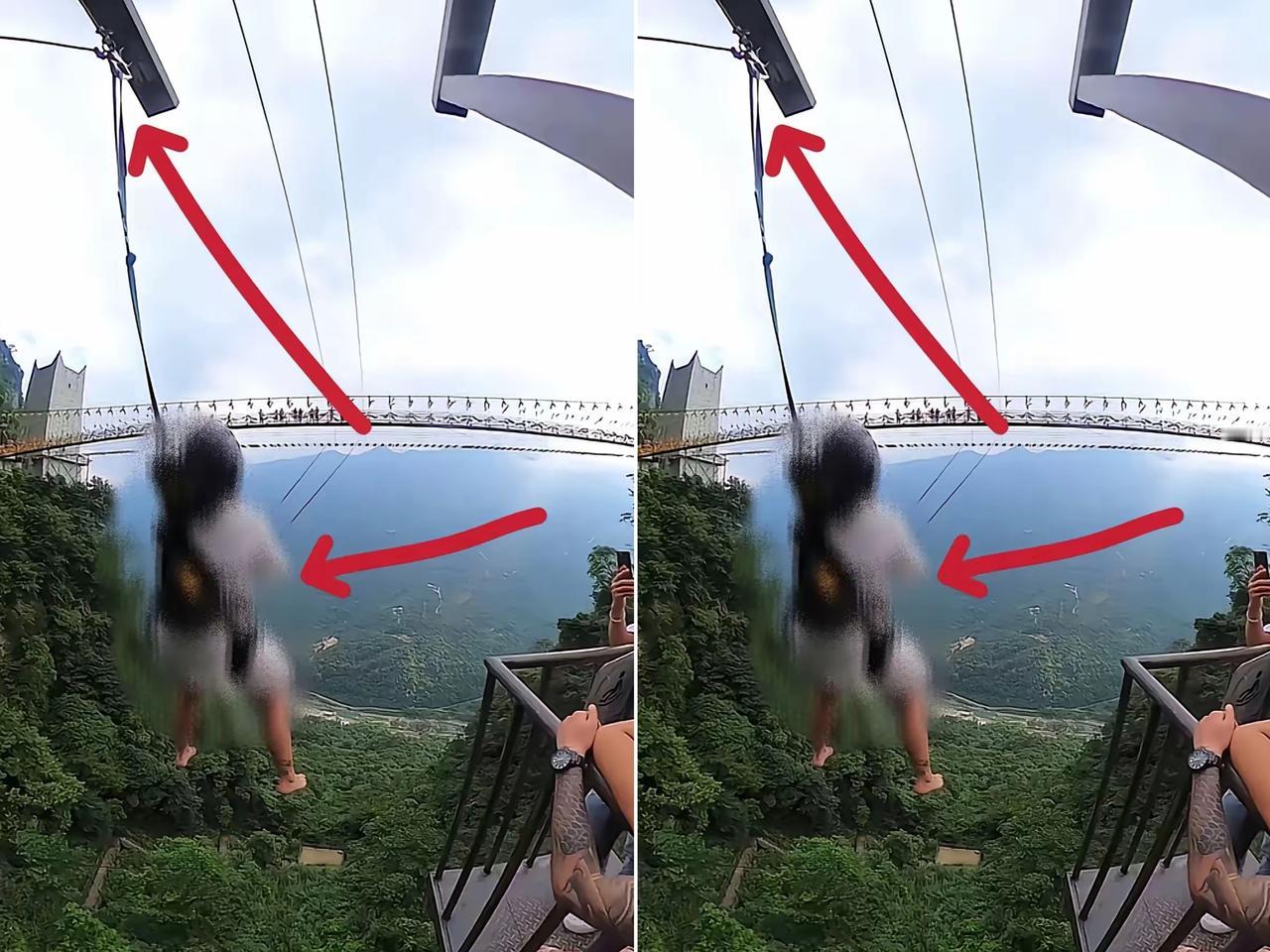谁都没想到四川景区秋千悲剧里，最煎熬的不是逝者家人，
而是随口开了句玩笑的同行女