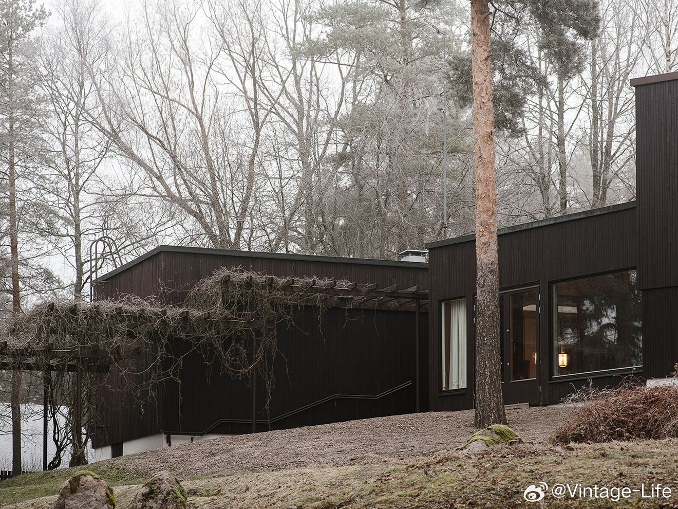 Alvar Aalto 为作曲家 Joonas Kokkonen 设计了这座住宅