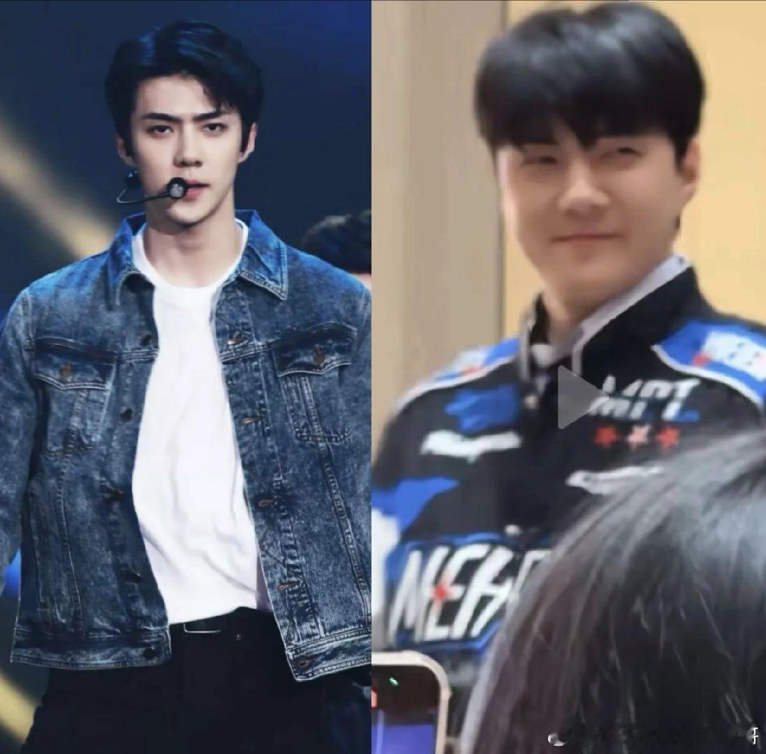 吴世勋的脸像奶油一样化开了 