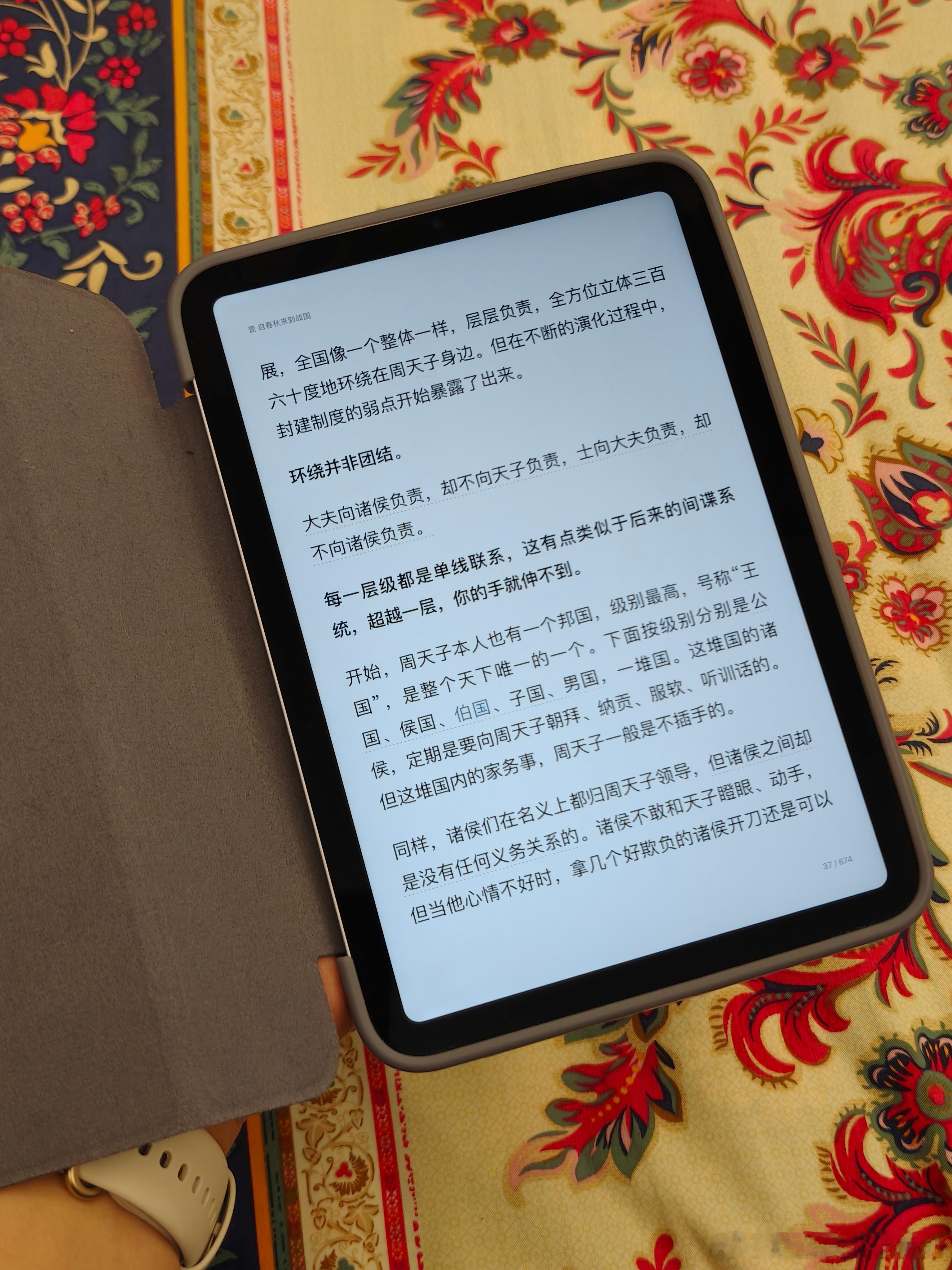 我看电子书属于刚需，可能其他尺寸的平板我会经常换，但最近买的iPad mini 