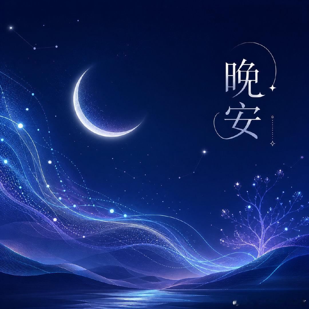 晚安～  晚安