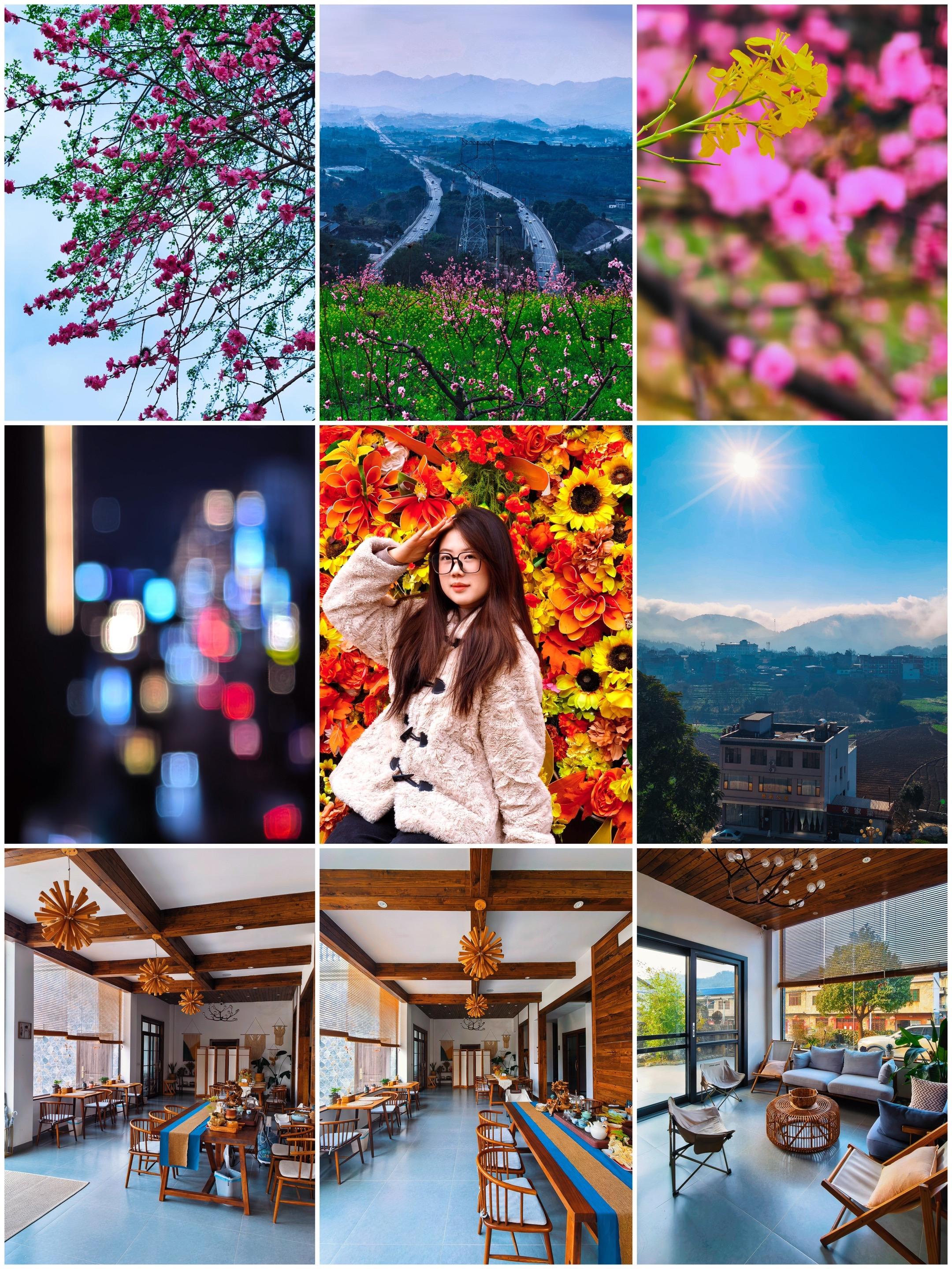 看粉花争诉春秘密，感受春日缱绻浪漫