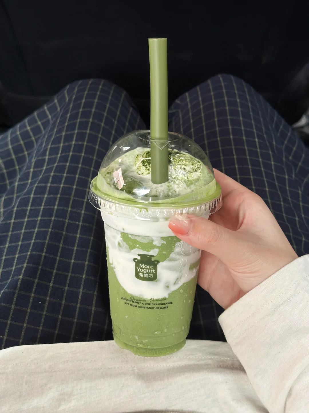 我将拥护它成为新抹茶king！