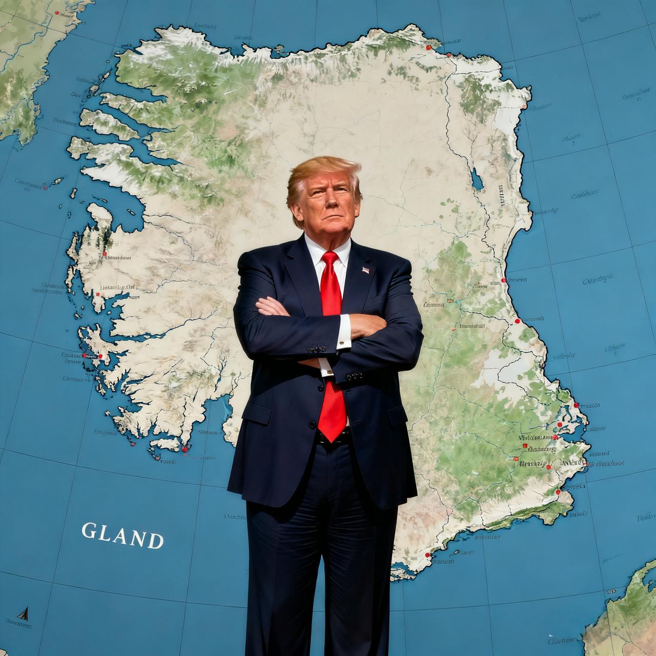 五百年前不算数！
对于格陵兰岛
特朗普志在必得……
 
据权威媒体1月9日报道，