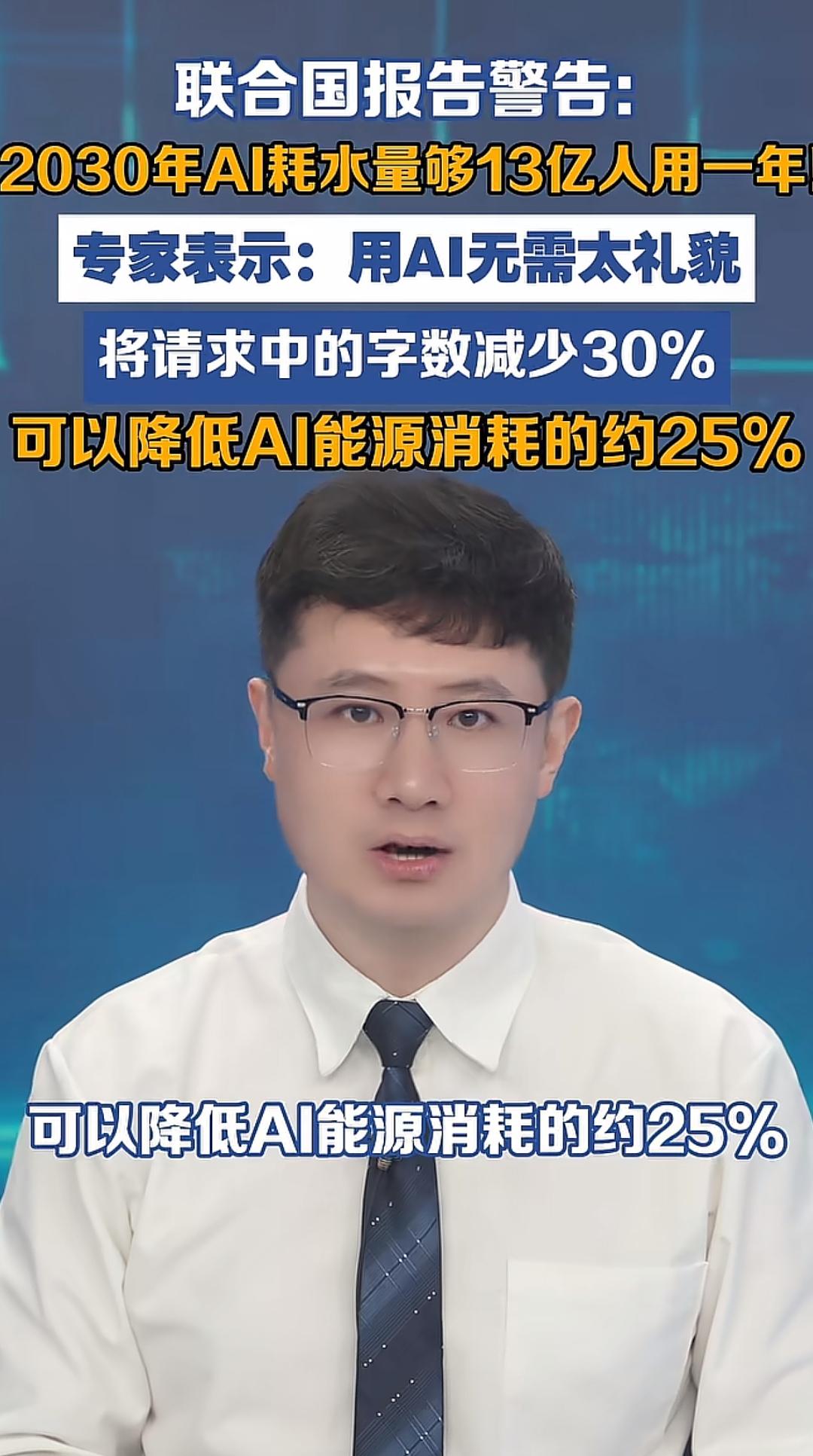 你敢信，少向豆包提点问题，居然可以大量省水！
   依据联合国大学UNU-INW