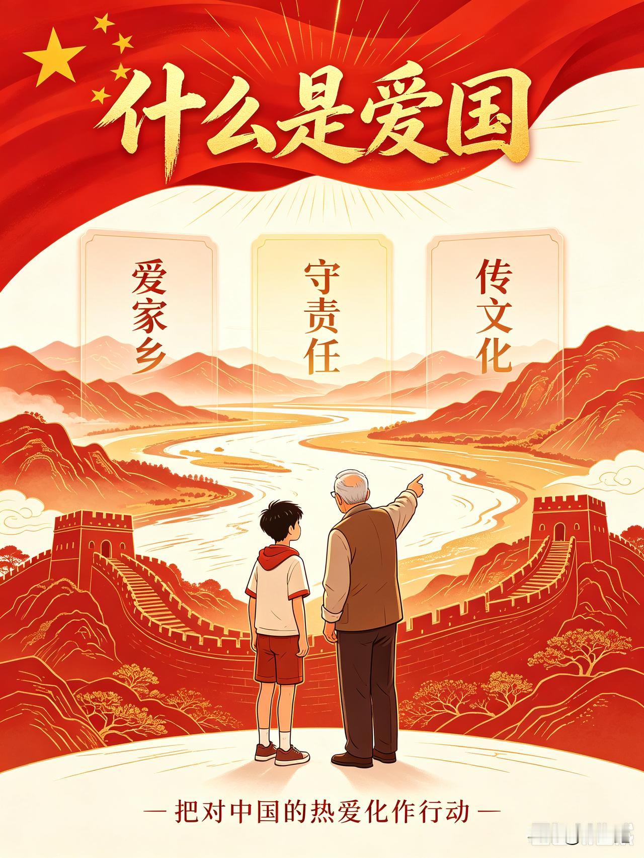 真正的爱国，从来不是强行灌输，而是发自内心的认同
 
很多人都讨论过一个问题：爱