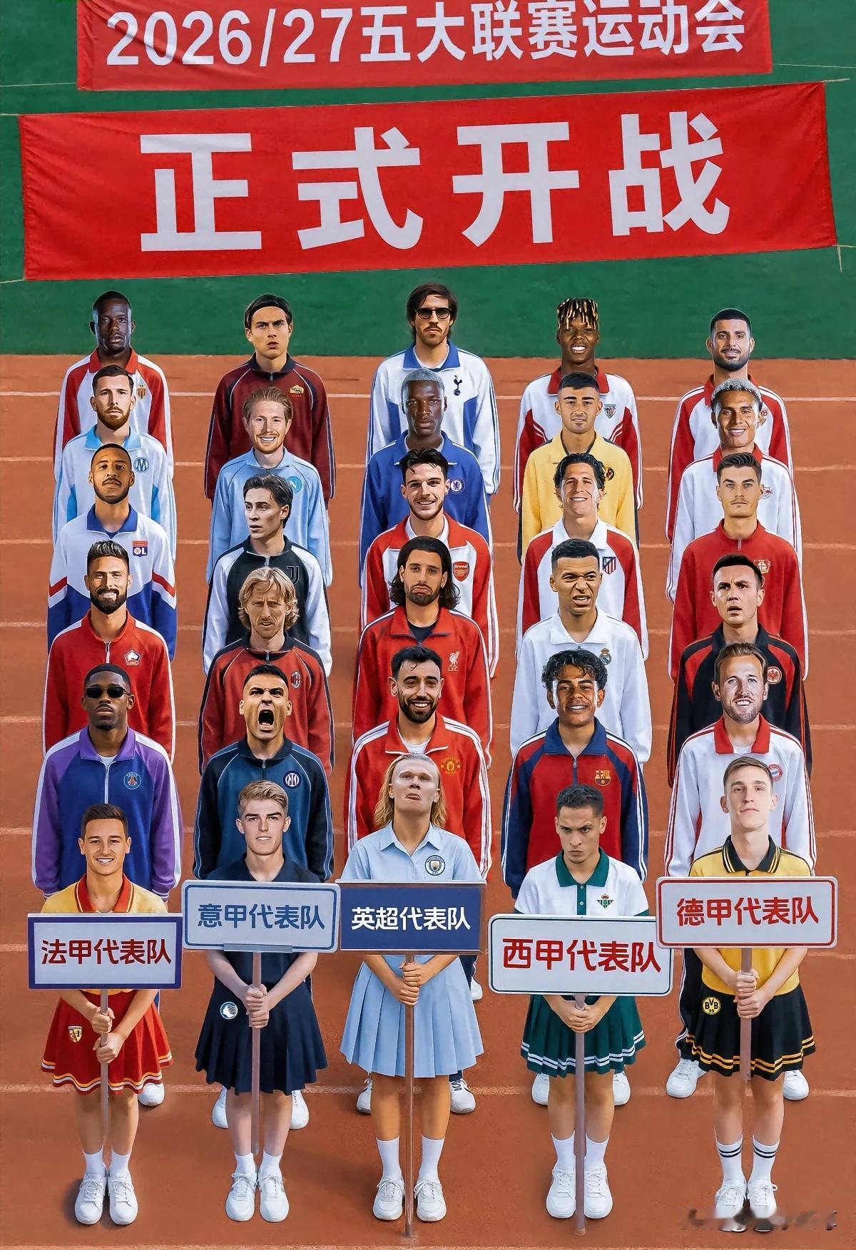 五大联赛新赛季即将开始，冠军最终花落谁家？

英超——曼城、利物浦、切尔西刚刚换