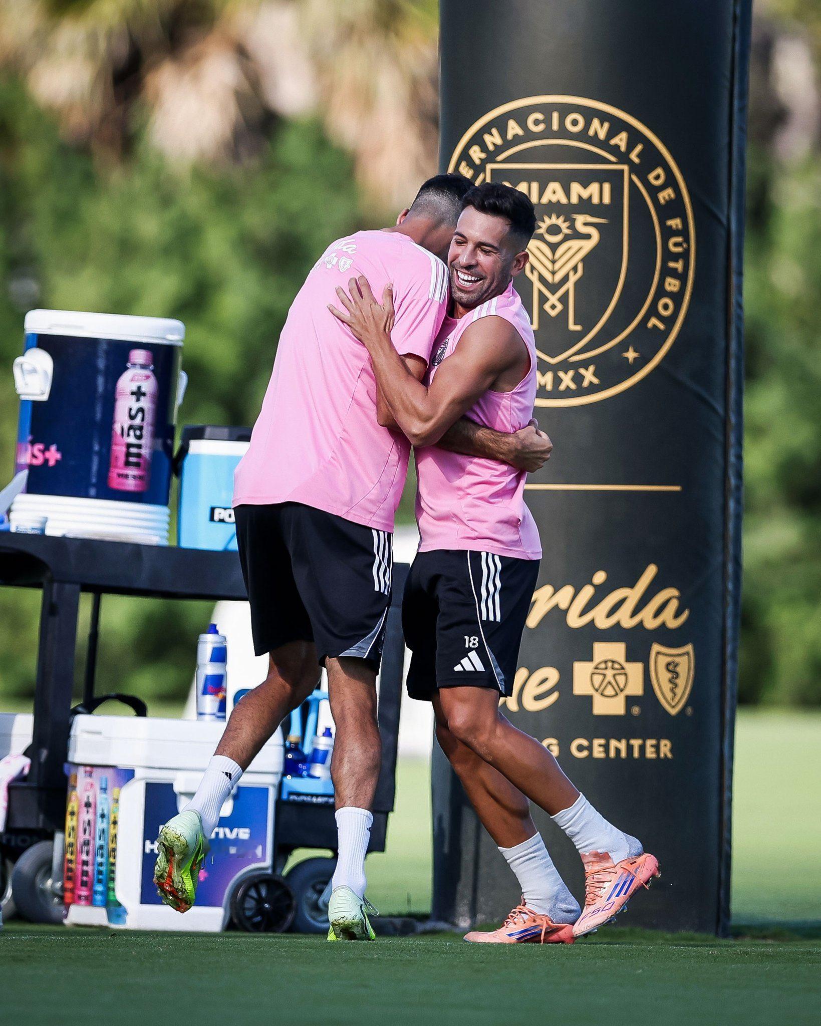 ❤阿尔巴&布教授:明天后我们要离开，和你们说一声再见~迈阿密国际迈阿密国际vs温