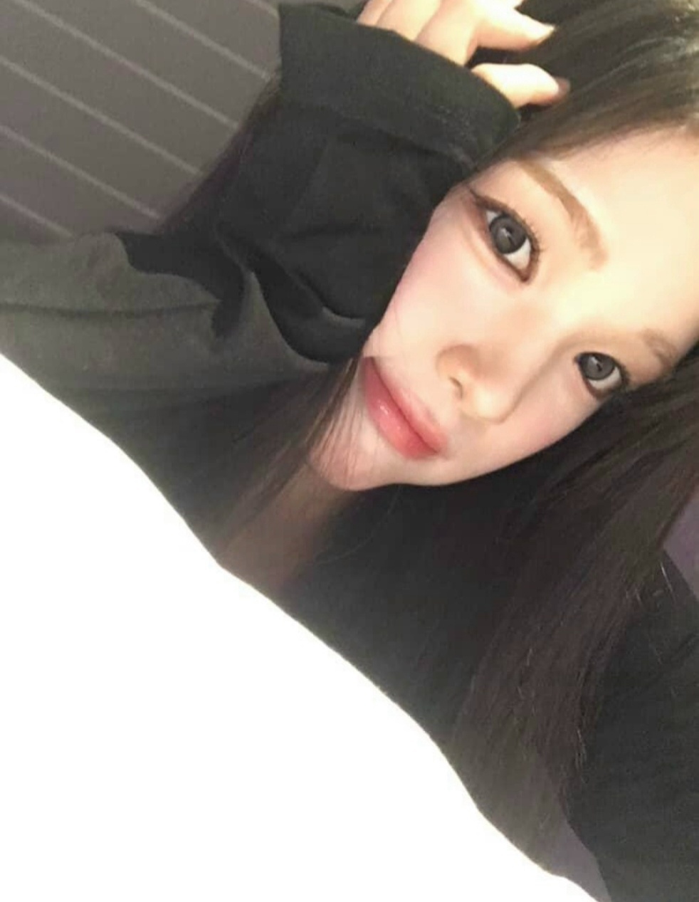 无刘海美图看得我好舒服… 