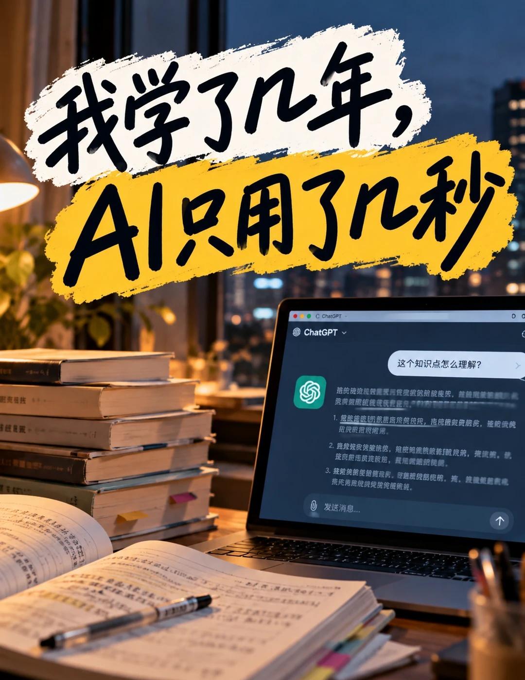 如果AI什么都知道，人为什么还要学习？
现在遇到不懂的问题，问一句AI就能得到答