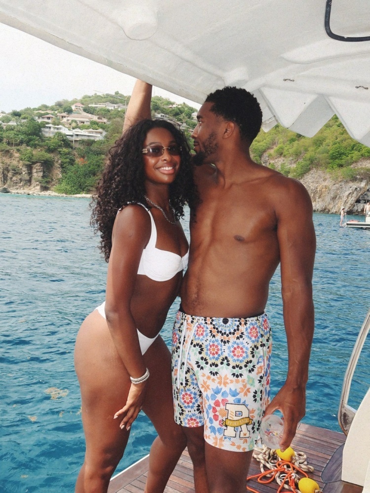 米切尔这老婆怎么看着像韦德？nba休赛期