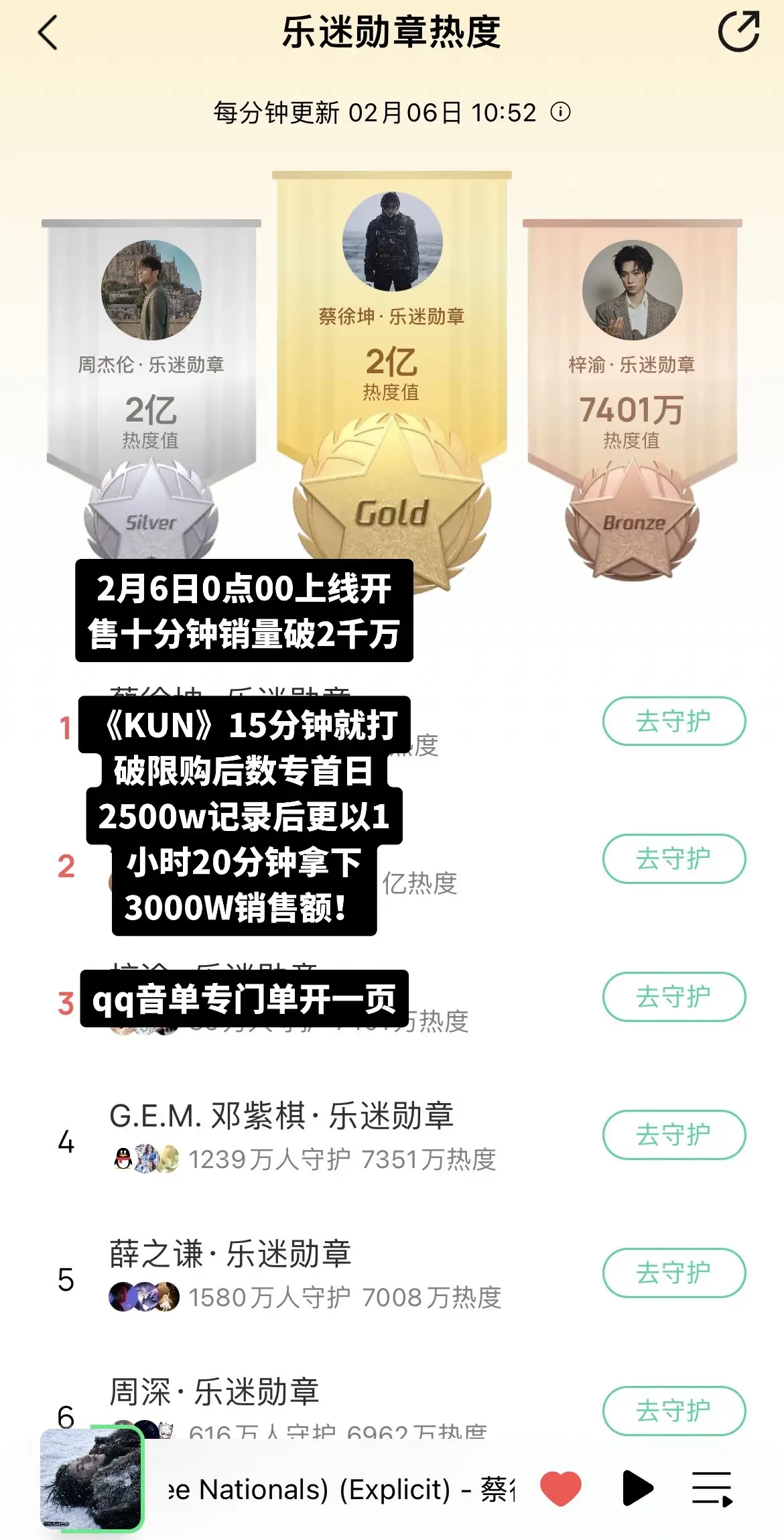 来来来。内娱颤抖吧！你坤daddy回来了