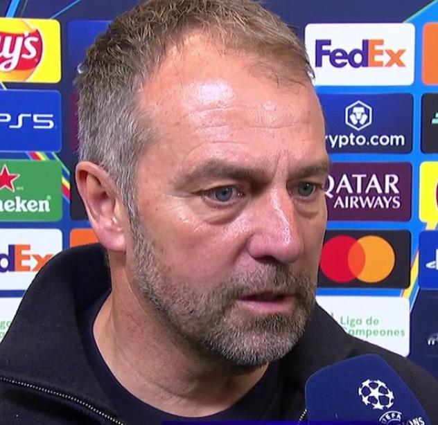 弗里克：“赢得本赛季的欧冠冠军？我认为现在专注于四分之一决赛很重要。我们必须看看