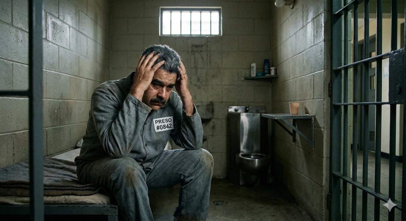 据美国广播公司（ABC）报道，尼古拉斯·马杜罗在狱中正经历着他人生中最艰难的时刻