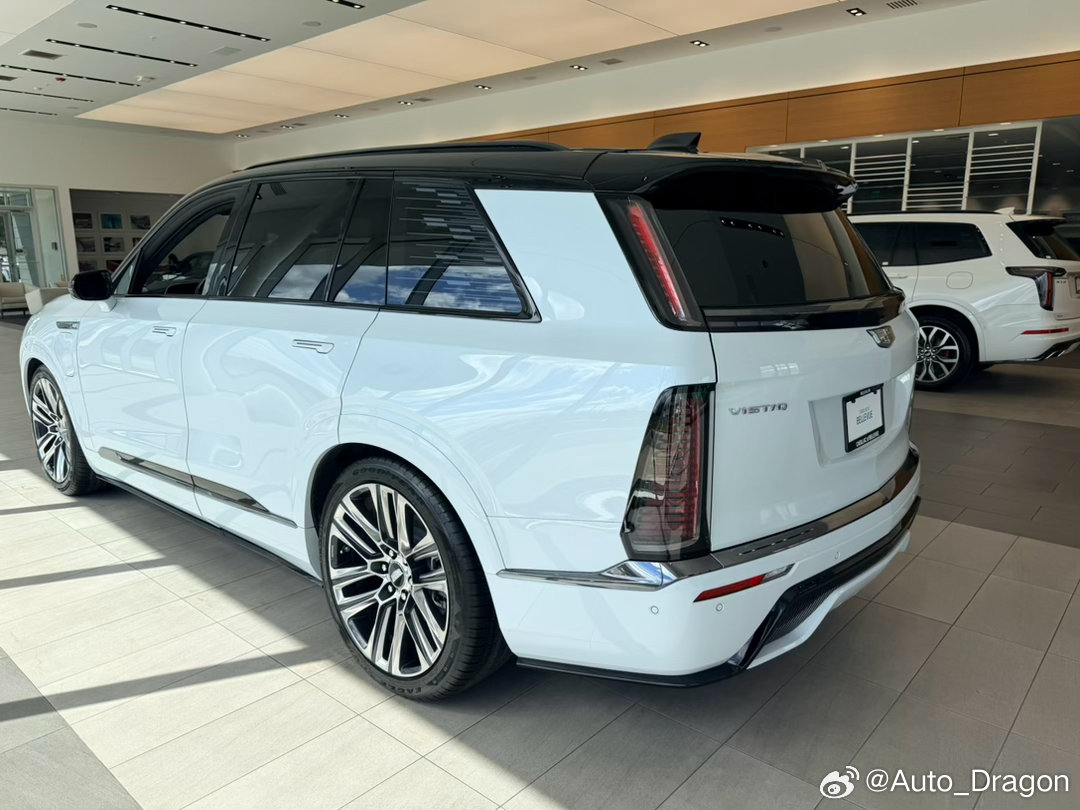 凯迪拉克Vistiq，定位好像低于凯雷德EV，高于锐歌Lyriq。外观看着挺虎，