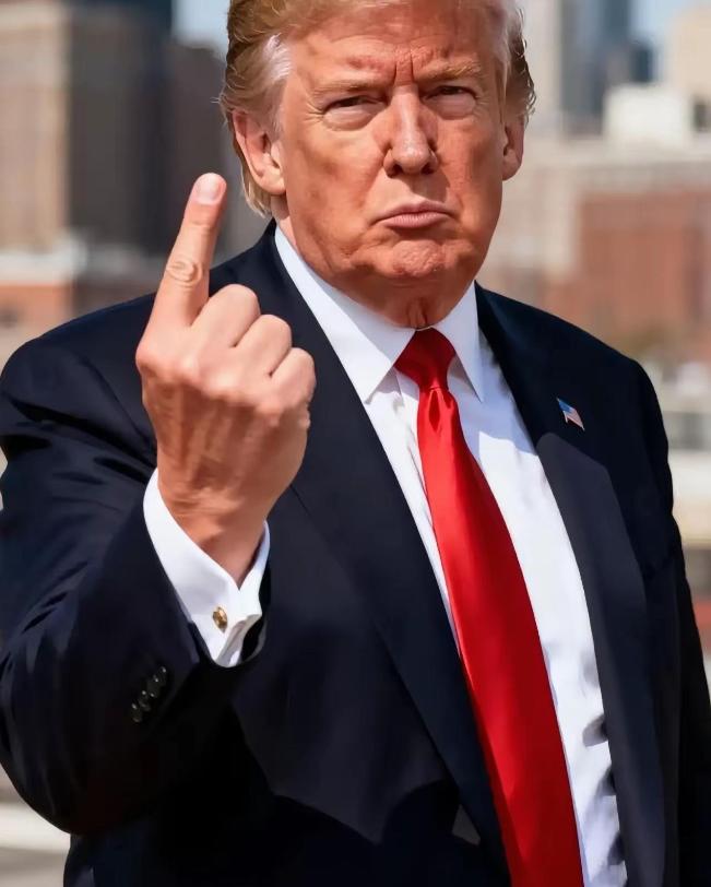 天不怕地不怕的特朗普，居然当众认了怂？

4月26日，他在新闻发布会上当着全世界