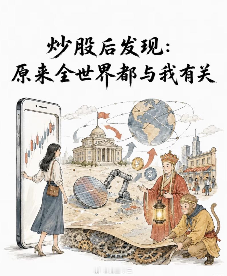 a股 炒股后发现：原来全世界都与我有关机器人为了套我，举办了一场春晚;商业航天为
