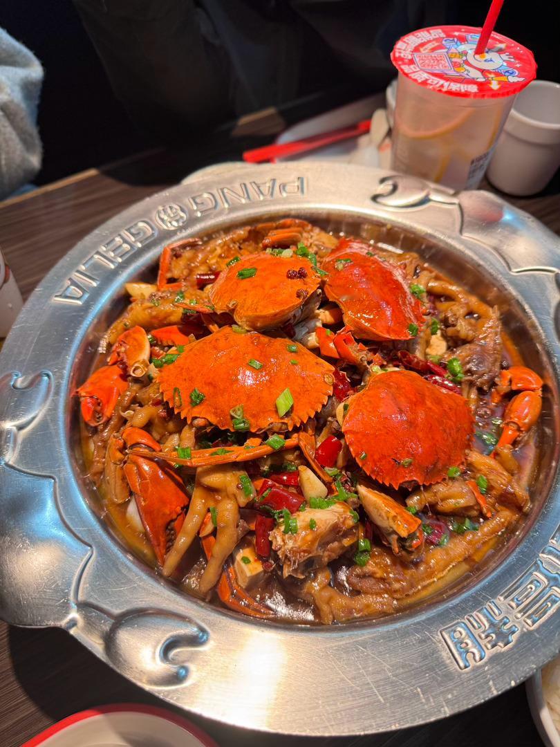 好久没吃蟹肉煲了 