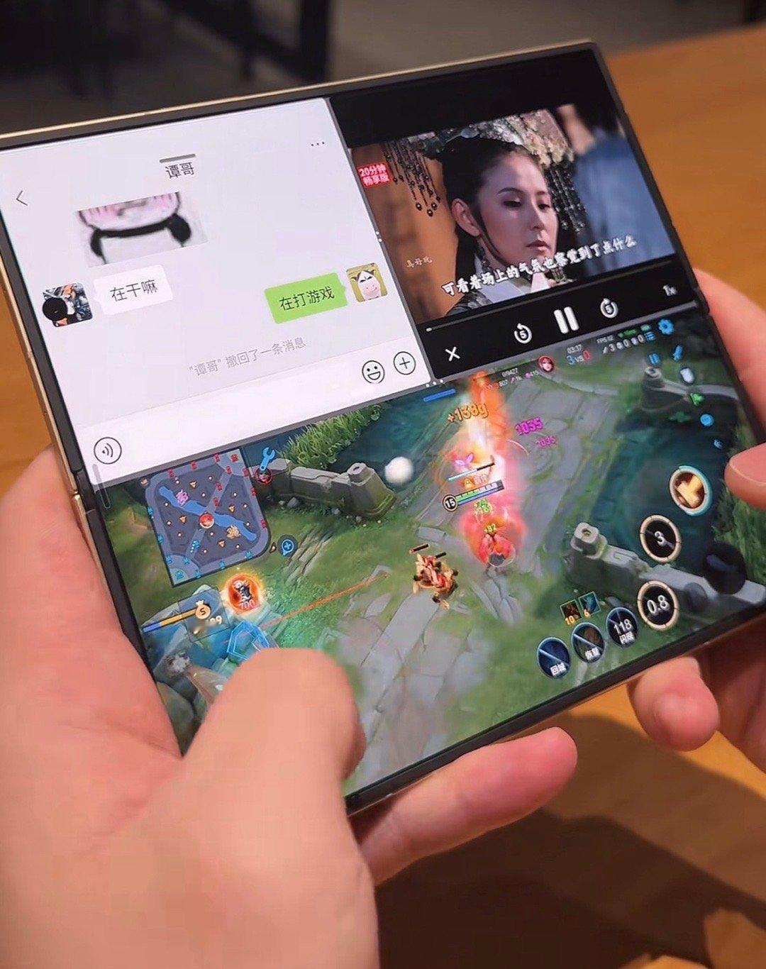 我平时在家里就这个操作只不过是用PC 两个屏幕 