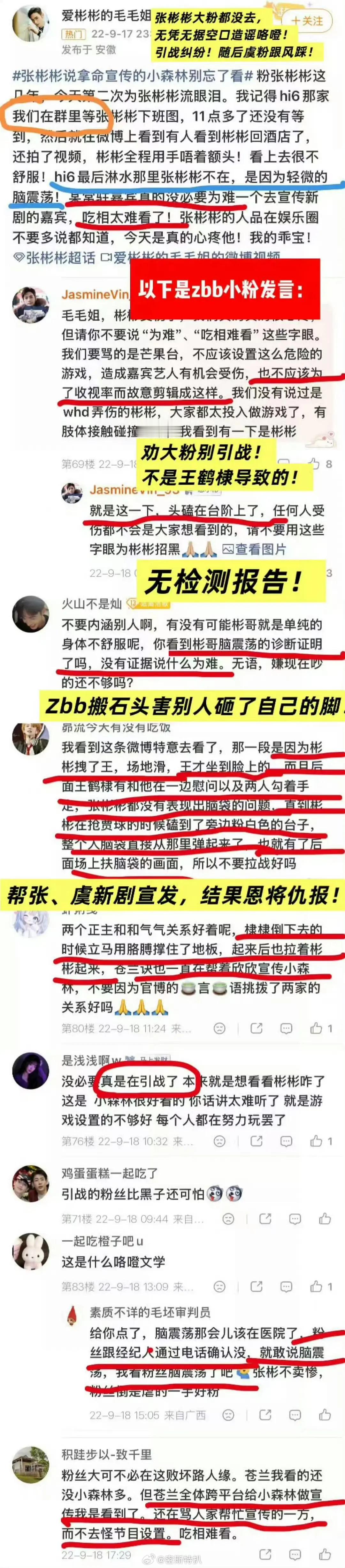 王鹤棣以后不要帮别人剧宣了配合张彬彬剧宣小森林被zy脑震荡 