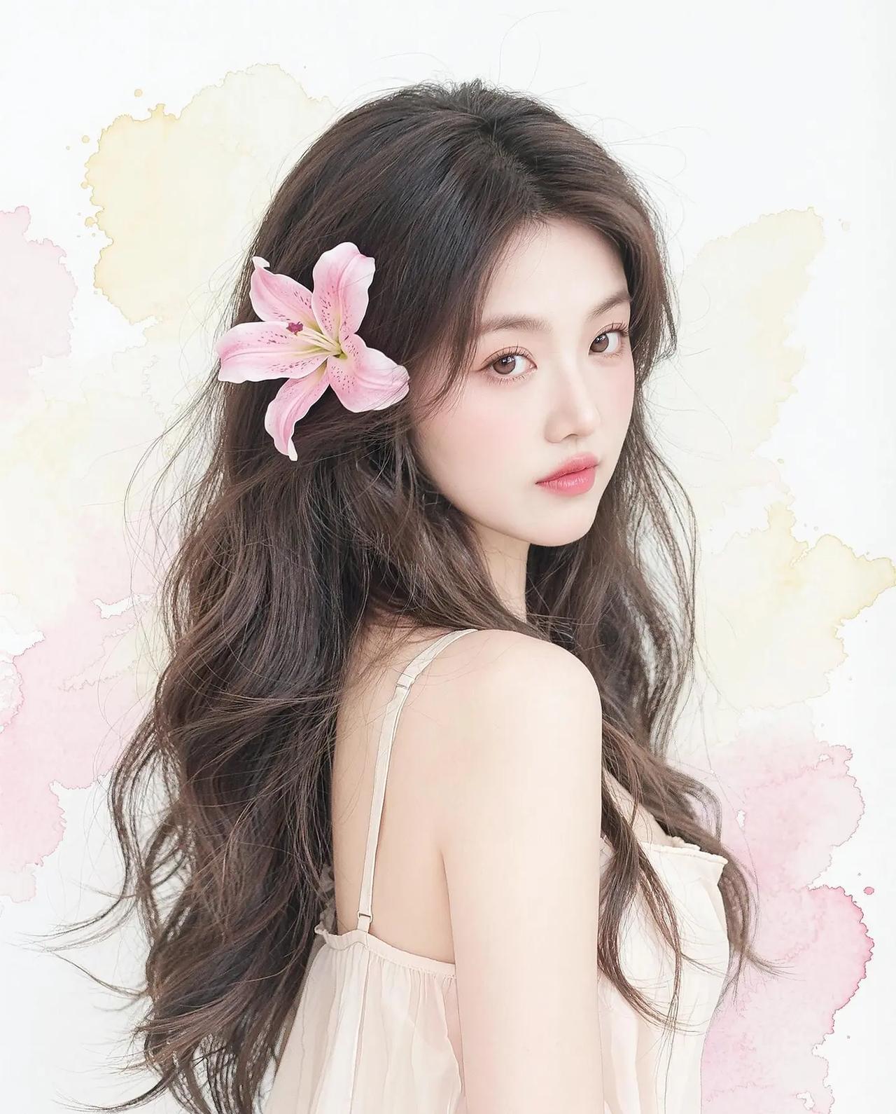 AI水彩发丝写真 ai创作 玩法合伙人计划