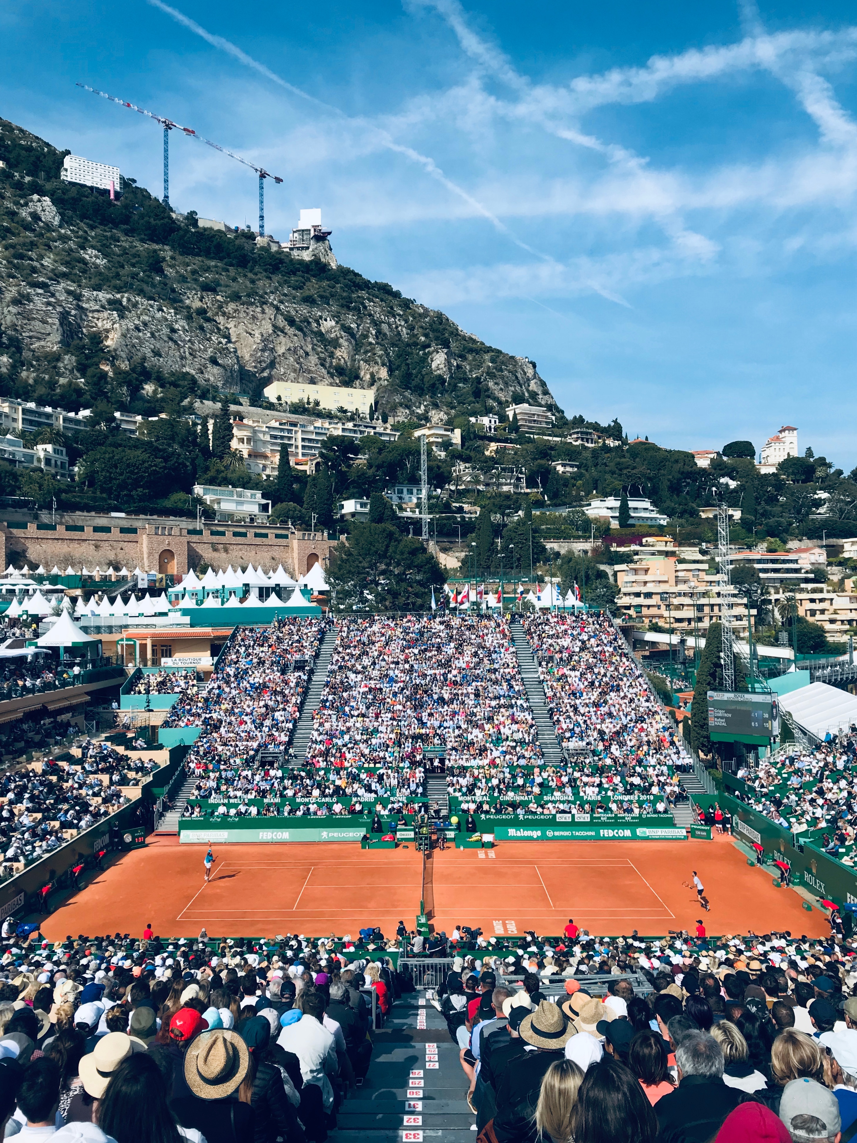 去过了那么多的网球赛事，依然觉得蒙特卡洛是最美的网球场，没有之一🎾