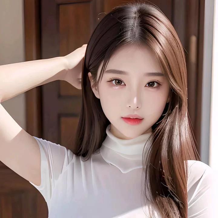 温柔少女，甜美自拍，元气满满的一天！自然美少女自拍 甜美自拍 精致少女自拍 少女