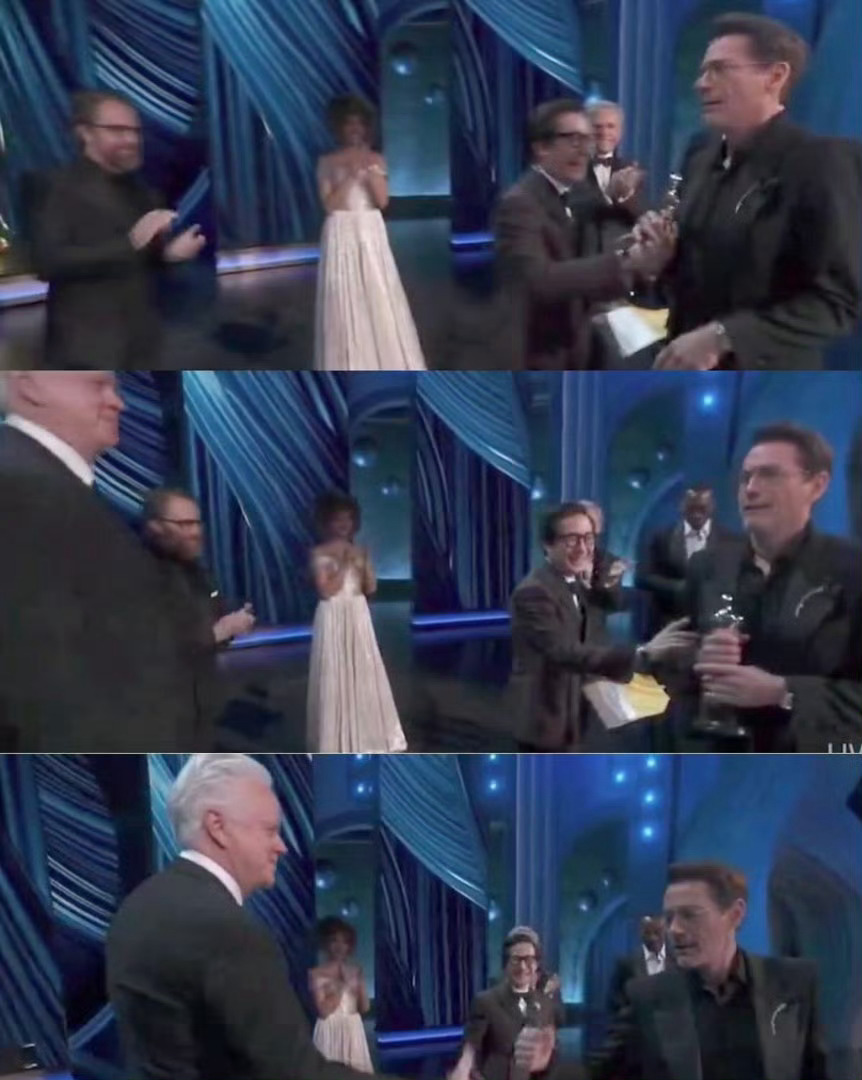 奥斯卡再陷歧视亚裔争议这不是第一次哈，2年前的奥斯卡颁奖典礼现场，关继威也被白人