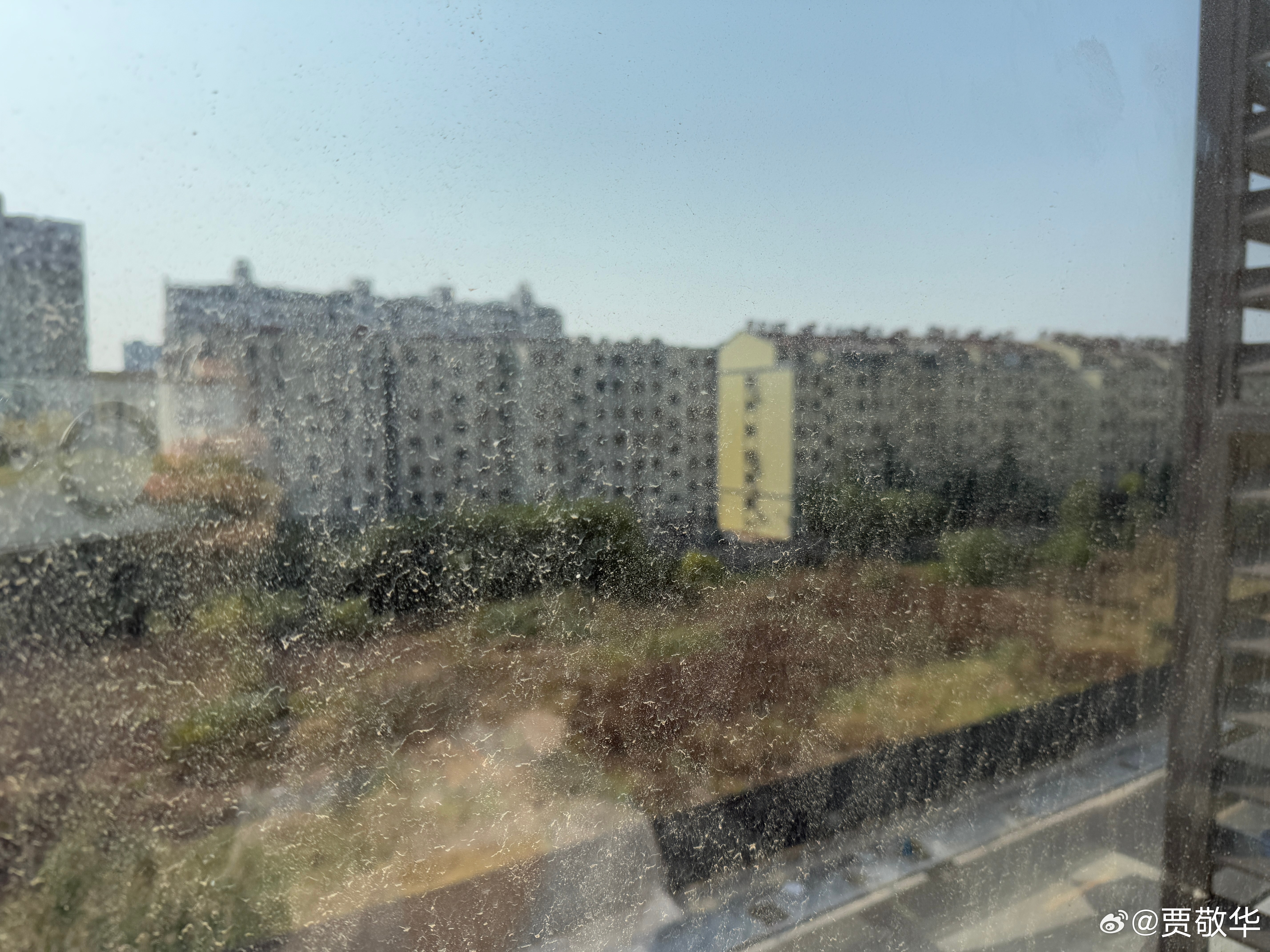 #数码产品交流[超话]#  上个月买的擦玻璃机器人，现在刚开封，因为前段时间一直