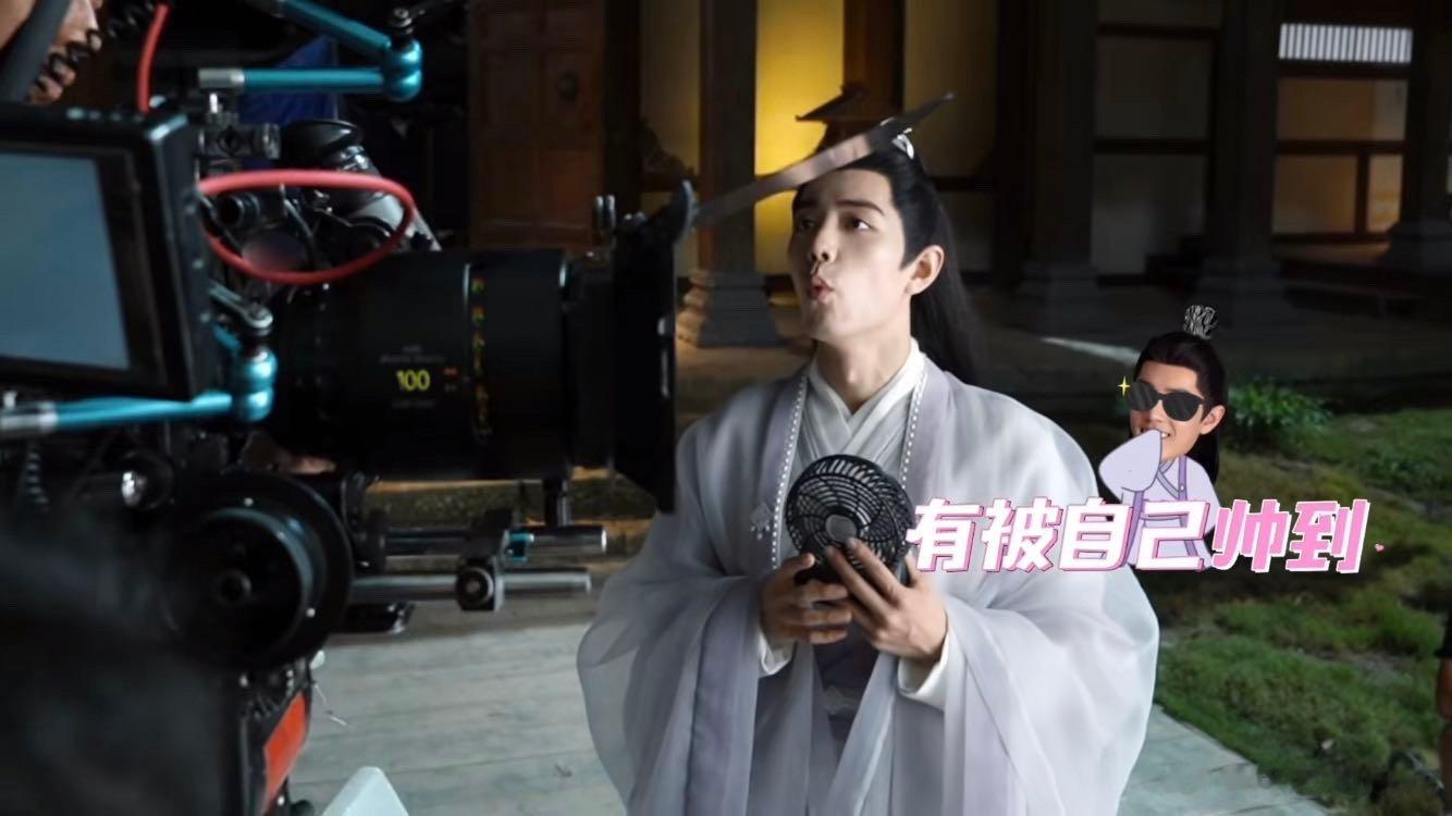 #玉骨遥[超话]##肖战被自己的打戏花絮帅到# 不仅是肖战喜欢时影，俺也非常的喜
