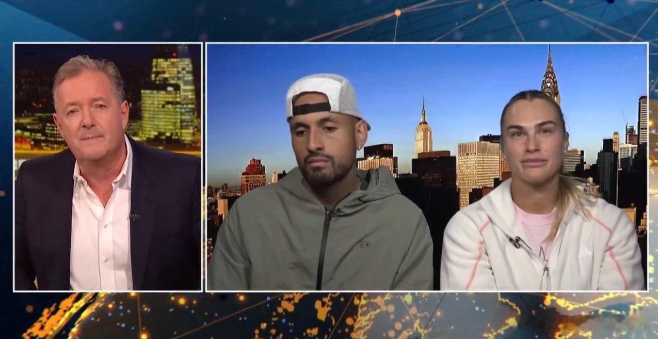 世界第一萨巴伦卡和克耶高斯联合接受皮尔斯·摩根采访时表示她不赞成允许跨性别选手参