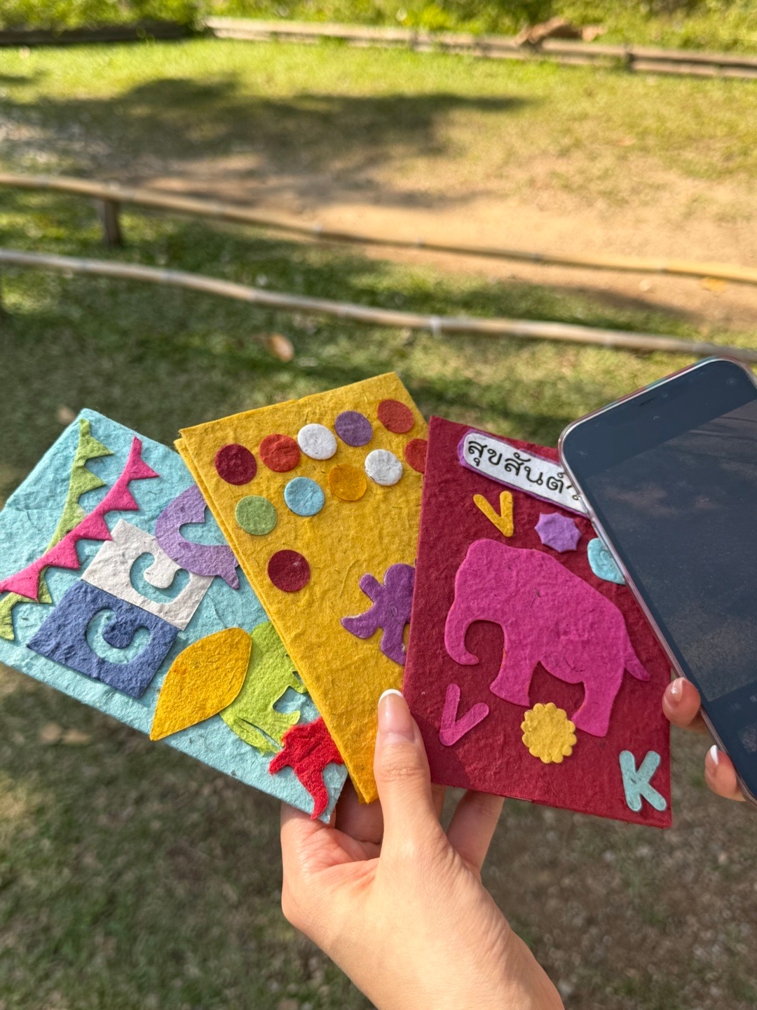 用大象🐘粑粑做成纸泰国·清迈